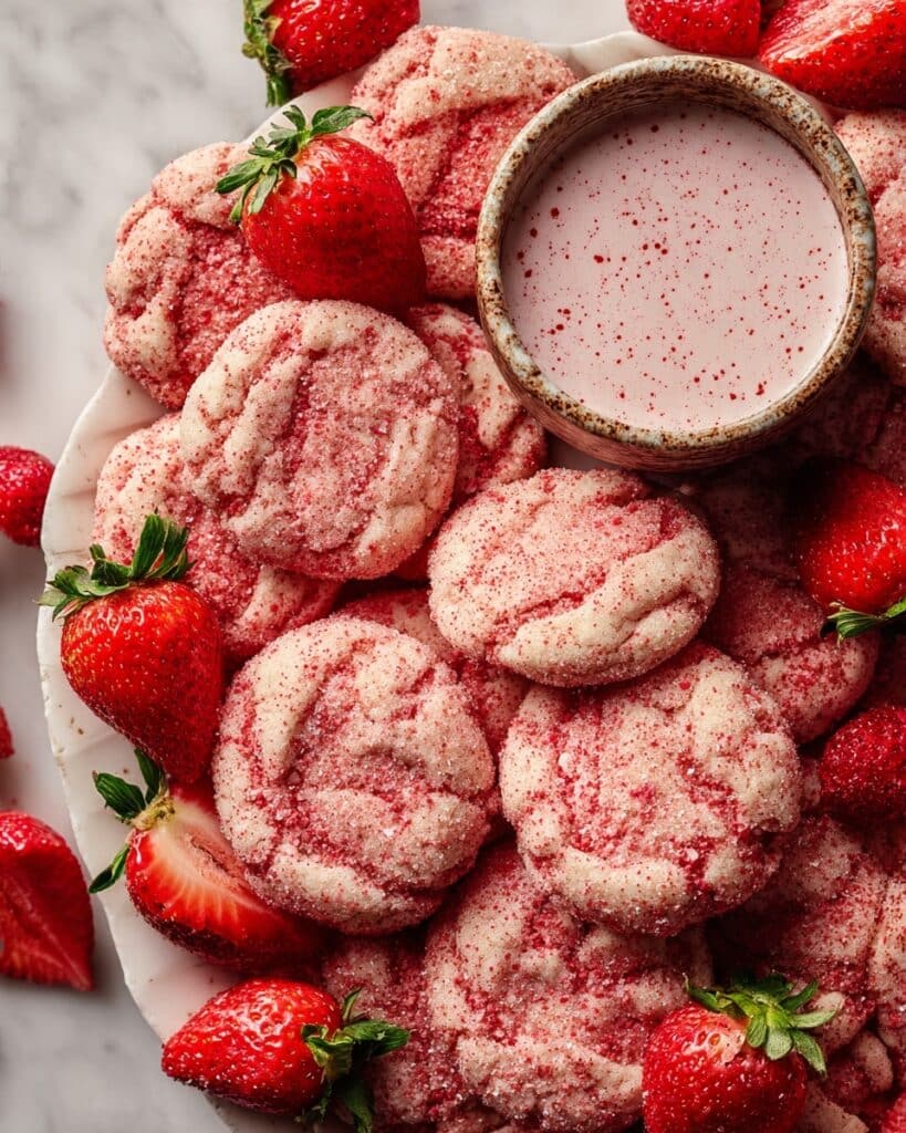 Strawberry Cookies Recipe