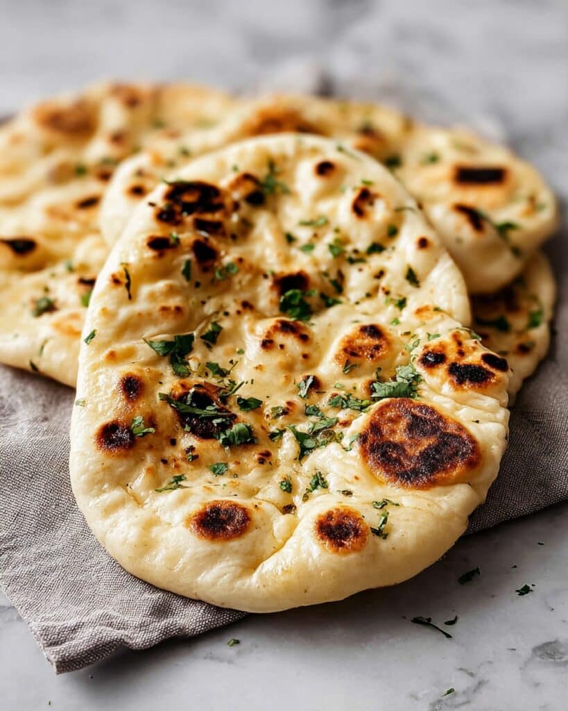 The Best Easy Garlic Naan Bread Recipe