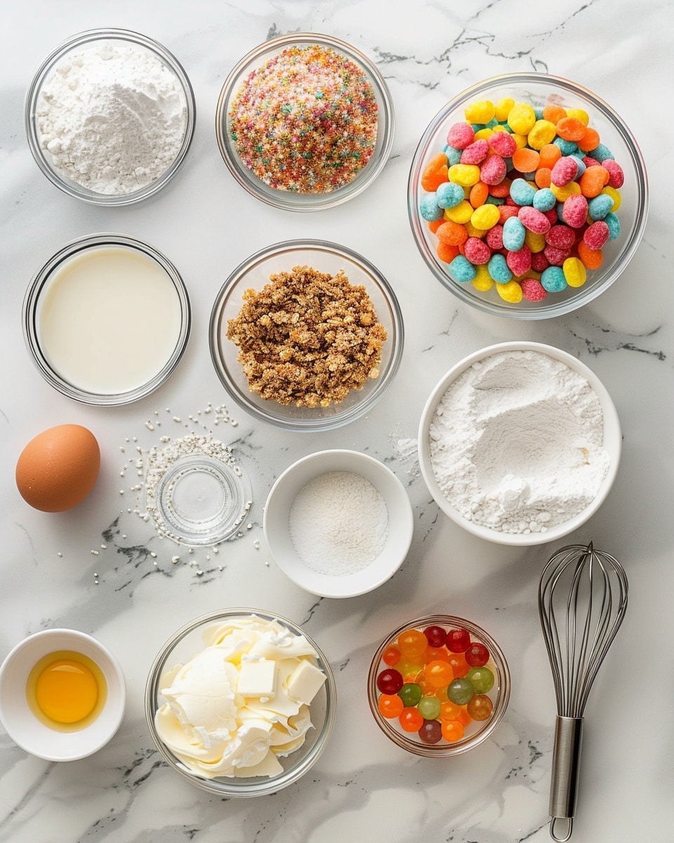 Single slice of colorful funfetti cheesecake on a white plate with gold speckles, close-up angled view emphasizing the creamy, light pink interior filled with vibrant rainbow sprinkles and a textured graham cracker crust, topped with a swirl of matching whipped frosting sprinkled with confetti bits, white marble surface underneath, natural lighting highlighting the layers and crumbly crust, styled for a food blog appeal, photo taken with an iphone --ar 4:5 --v 7