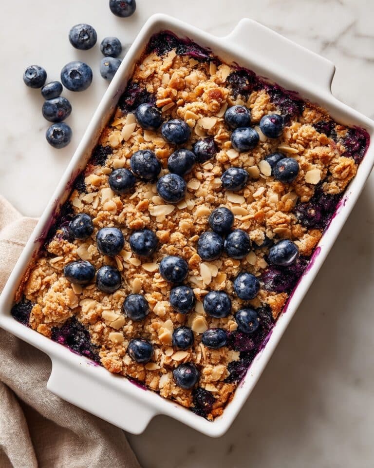 Blueberry Oatmeal Bars Recipe