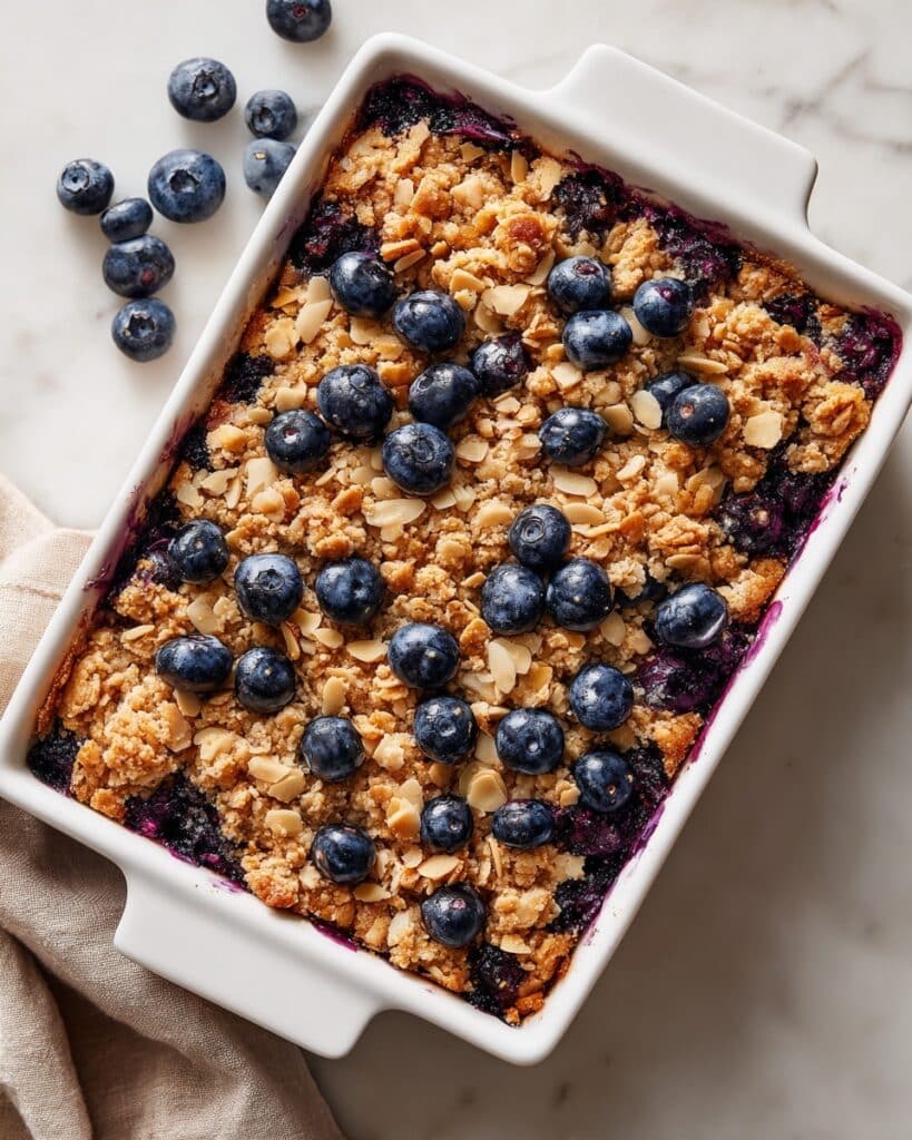 Blueberry Oatmeal Bars Recipe