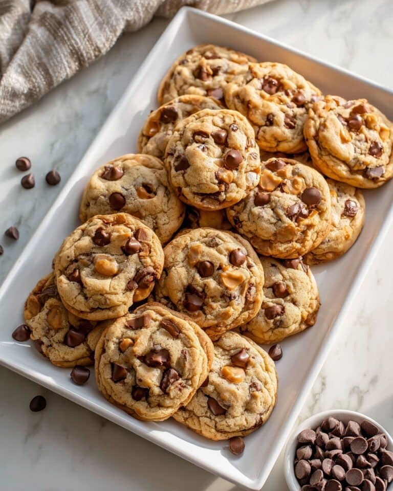 Chocolate Chip and Peanut Butter Chip Cookies Recipe