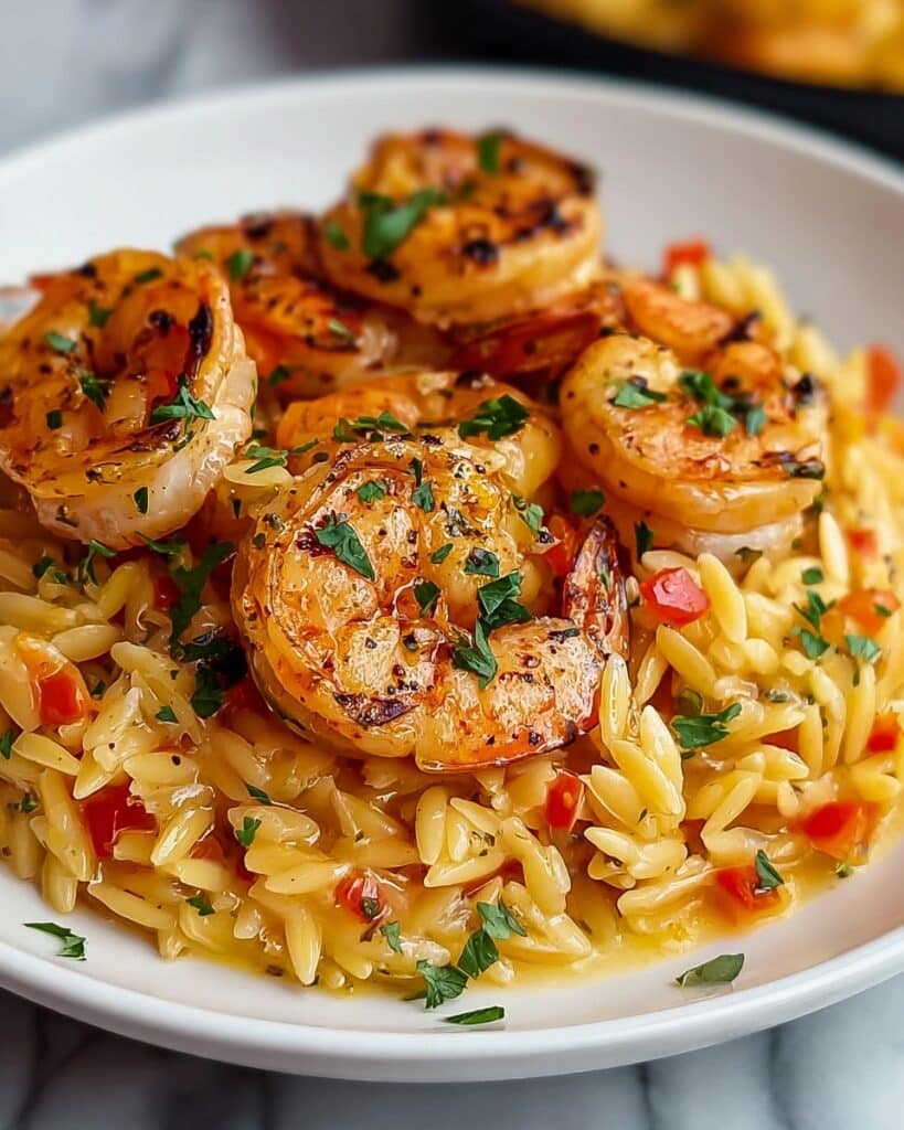 One-Pot Shrimp Orzo Recipe