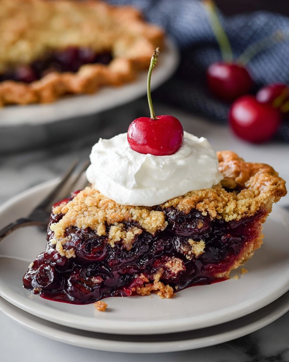 Cherry Crumb Pie Recipe