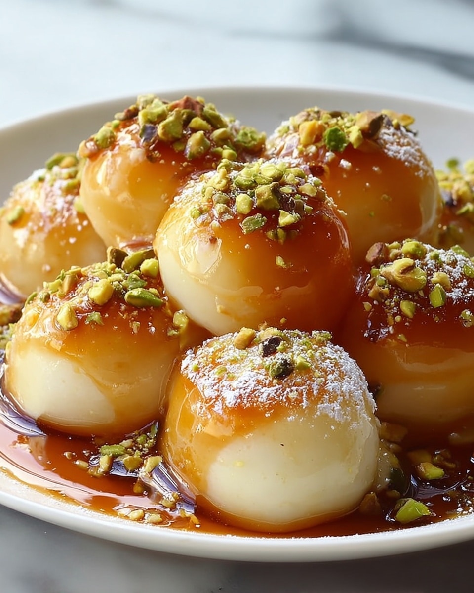 Ricotta Pistachio Honey Bites Recipe