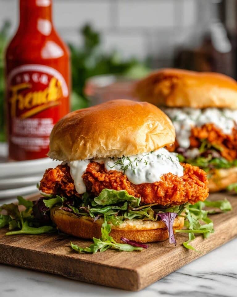 Extra Crispy Fried Buffalo Chicken Sandwich Recipe