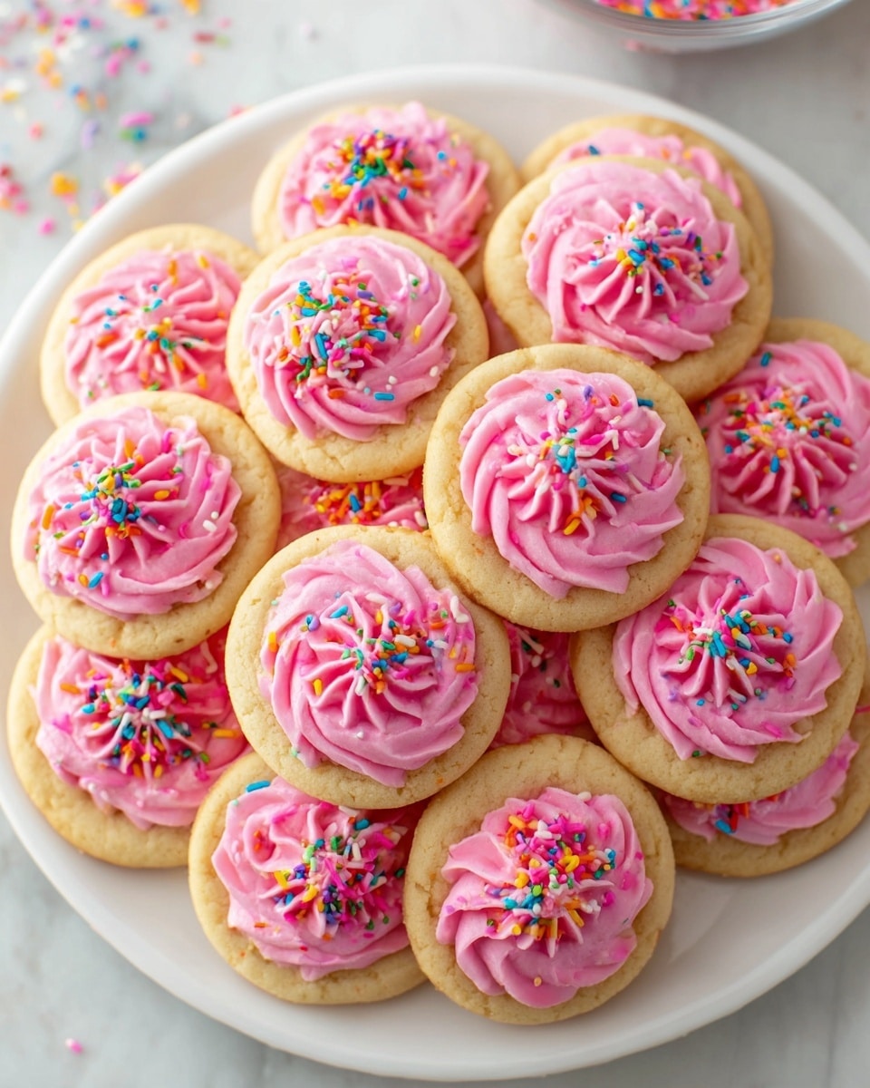 Sugar Cookie Cups with Cream Cheese Frosting Recipe