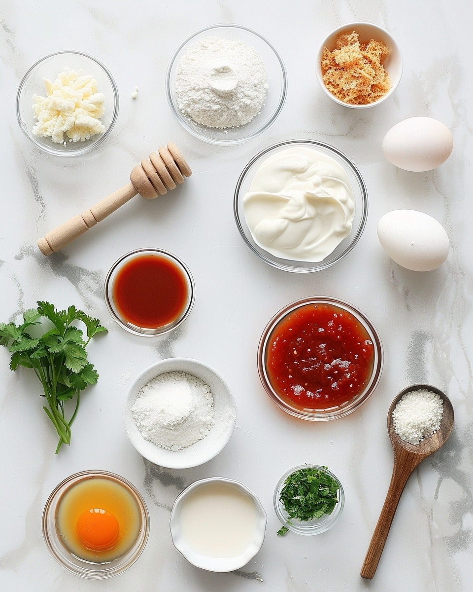 Single white plate showcasing a plated portion of crispy fried cauliflower bites generously coated in a glossy, creamy spicy sauce, sprinkled with finely chopped fresh chives for color contrast, close-up angle emphasizing the crunchy texture of the golden-brown cauliflower and the rich, smooth sauce glistening on top, all set against a white marble background under natural lighting, styled as a ready-to-eat serving from a food blog, photo taken with an iphone --ar 4:5 --v 7