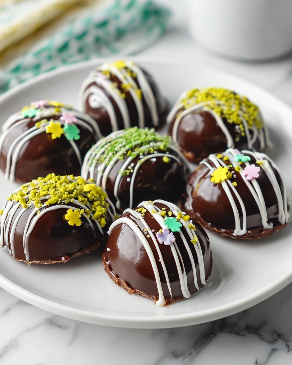Chocolate Turtle Easter Eggs Recipe