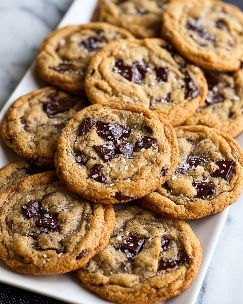 Crispy Chewy Chocolate Chip Cookies Recipe