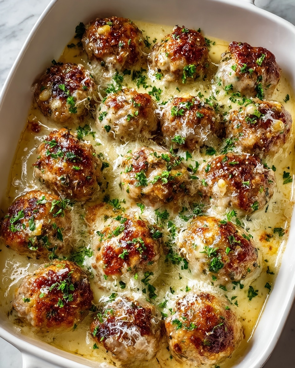 Garlic Parmesan Meatballs Recipe: A Must-Try Delight Recipe