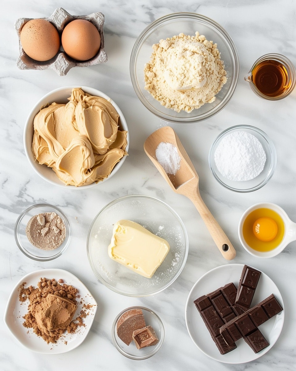 Single white plate showcasing a close-up of one chocolate-covered peanut butter bar with a bite revealing the dense, creamy peanut butter interior and smooth, rich dark chocolate coating, tiny flakes of sea salt sprinkled on top enhancing texture, angled shot emphasizing the layers and glossy finish, placed on white marble surface with soft natural lighting, styled as a ready-to-eat portion from a food blog, photo taken with an iphone --ar 4:5 --v 7