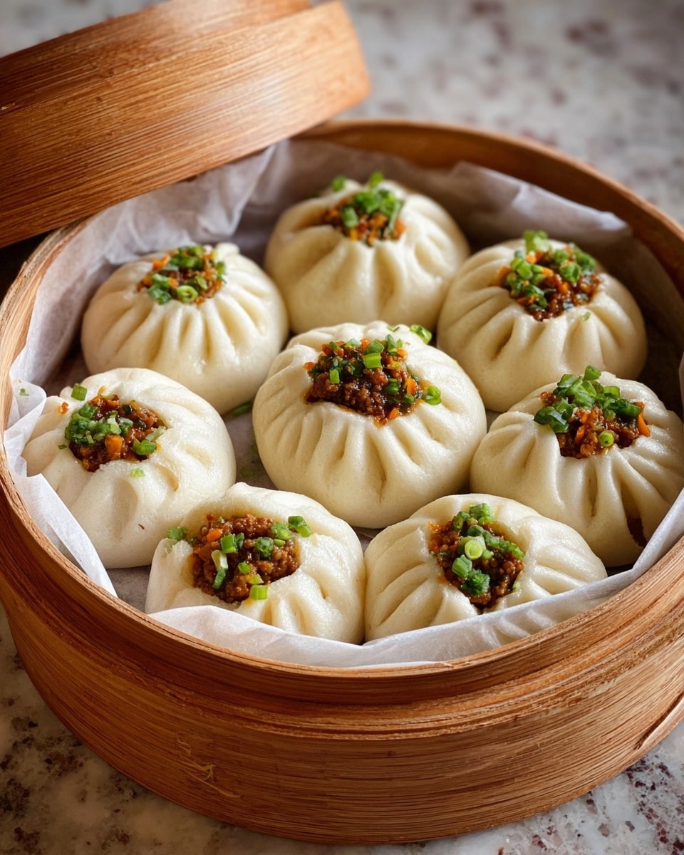 Ultimate Chicken and Vegetarian Steamed Buns Recipe