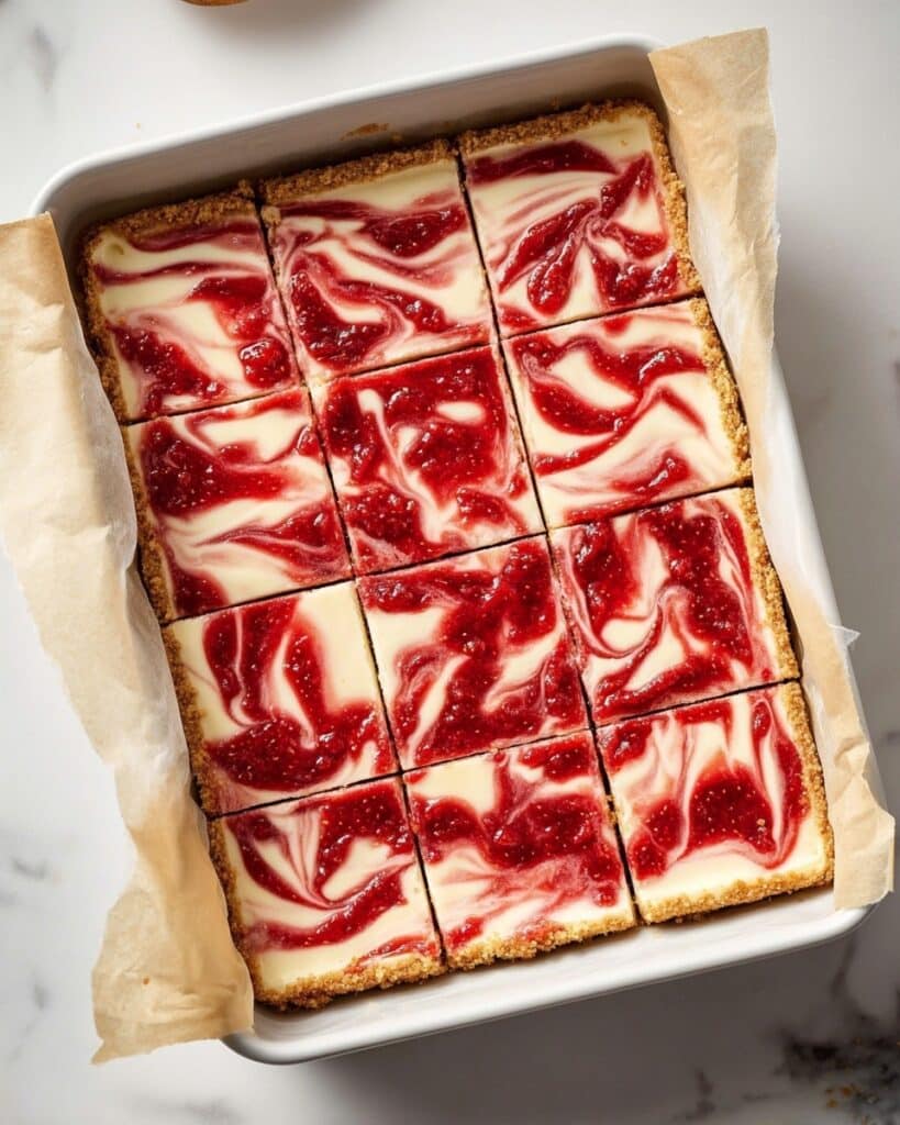 Strawberry Cheesecake Bars Recipe