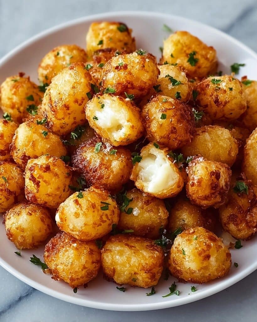 Two Ingredient Cottage Cheese Tots: Crispy, Guilt-Free Snack Recipe