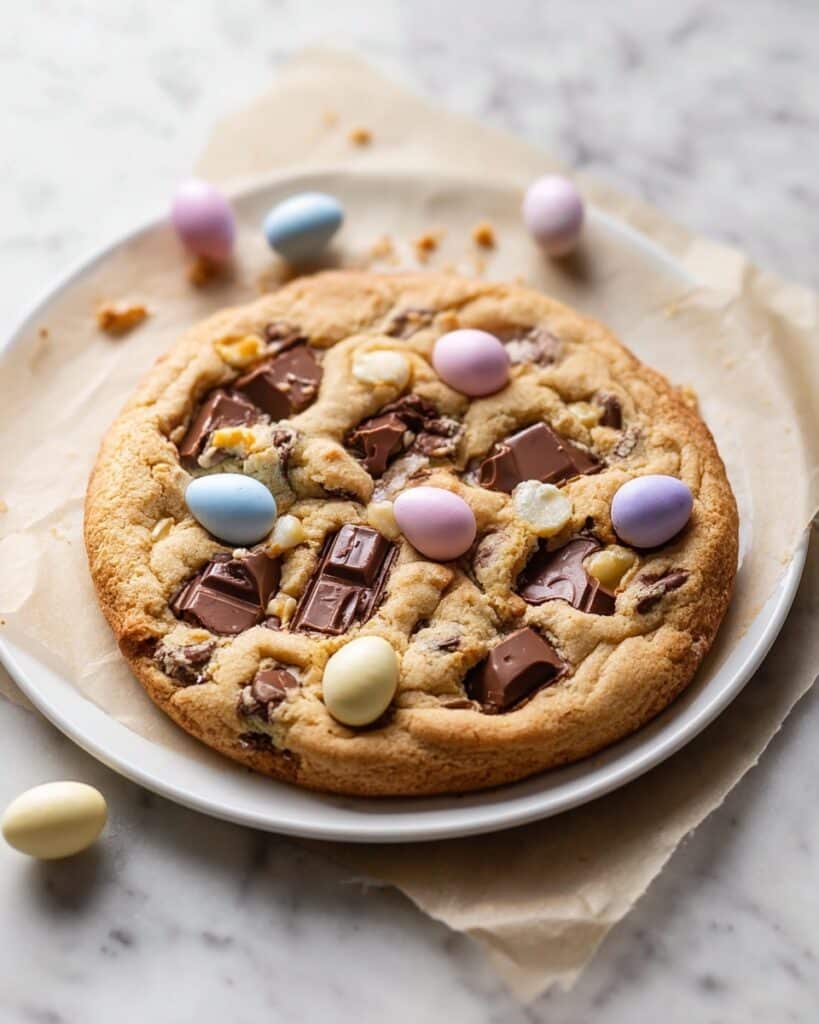 Cadbury Mini Egg NYC Cookies (Thick, Gooey & Bakery-Style) – A Festive Treat Recipe