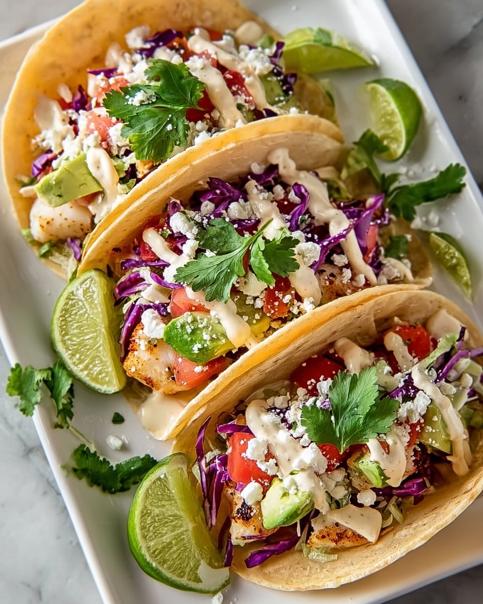The Ultimate Fish Tacos with Creamy Cabbage Recipe