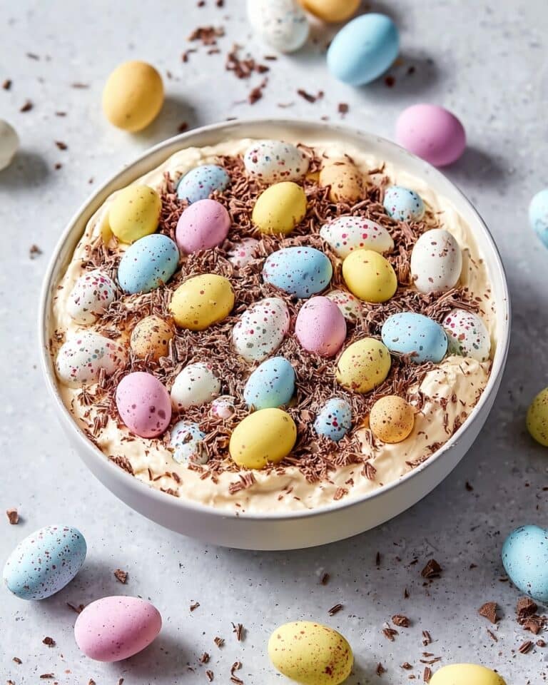 Cadbury Mini Eggs Cheesecake Dip (No-Bake) Recipe