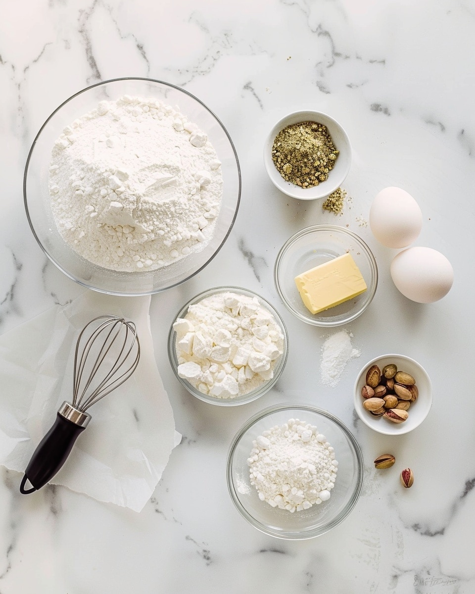 Single white plate presenting one rectangular slice of pistachio dessert bars with visible layers of a soft, crumbly base topped by a thick, creamy pale green pistachio frosting, sprinkled with chopped pistachio nuts for texture contrast, close-up angled view emphasizing the smooth frosting and tender interior of the bar, natural light illuminating the plate on a white marble surface, styled like an elegant food blog serving, photo taken with an iphone --ar 4:5 --v 7