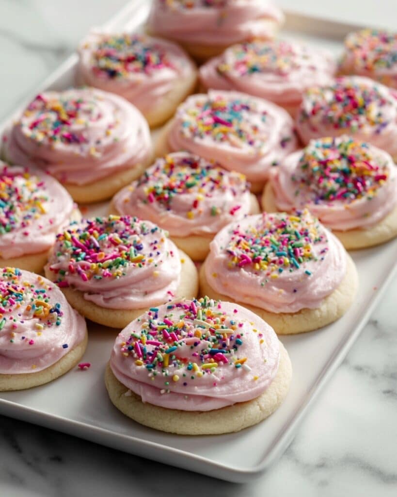 Soft Frosted Sugar Cookies Recipe