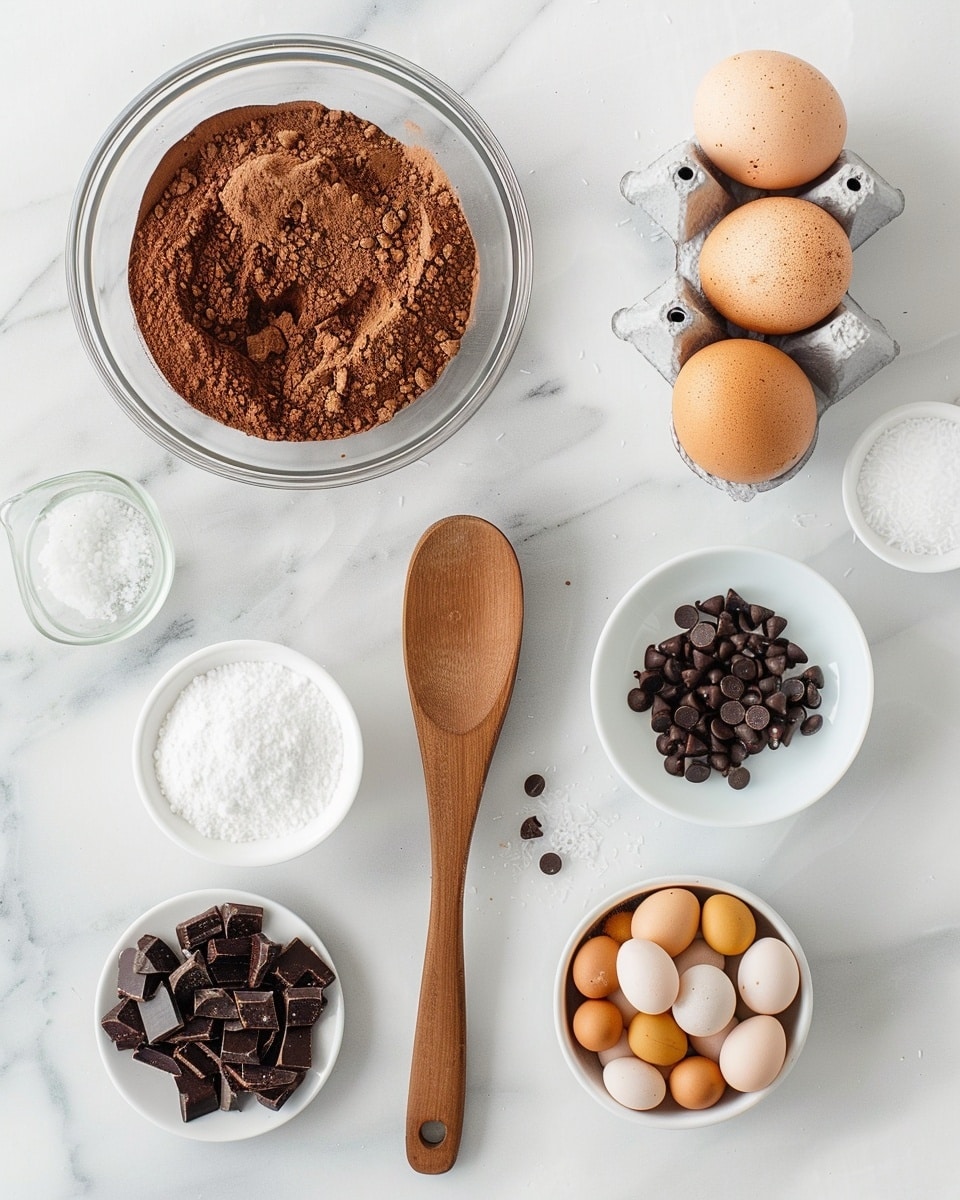 Single white plate holding one chocolate cookie nest adorned with crispy toasted coconut strands forming a nest shape, topped with three pastel-colored candy eggs in pink, yellow, and blue, close-up view capturing the cracked, fudgy texture of the cookie interior and the delicate coconut details, natural light highlighting the soft powdered sugar dusting, white marble background, styled for a food blog look, photo taken with an iphone --ar 4:5 --v 7