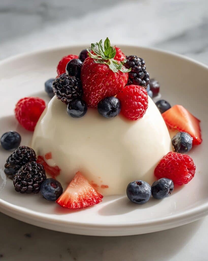 Decadent Bavarian Cream and Berries for Effortless Elegance Recipe