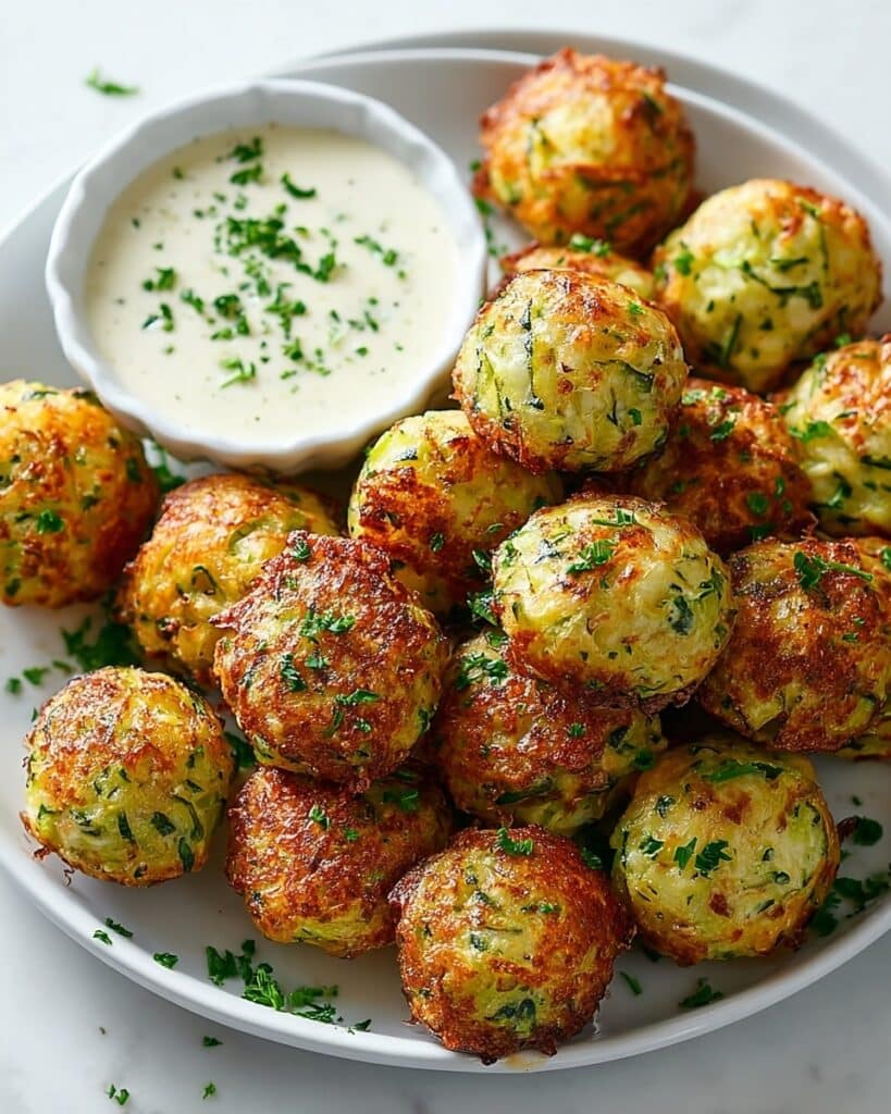 Zucchini Garlic Bites Recipe