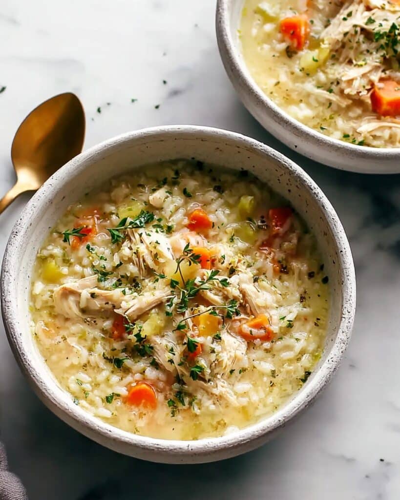 Healthy Cauliflower Chicken Soup Recipe