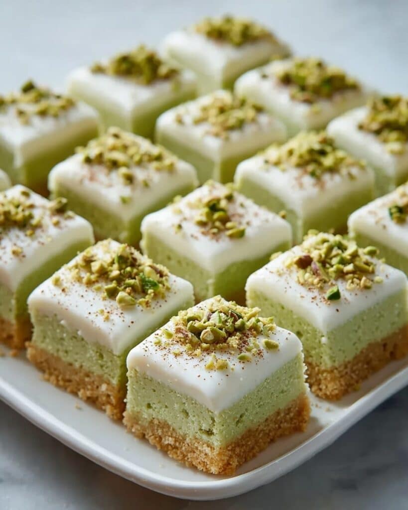 Pistachio Sugar Cookie Bars Recipe
