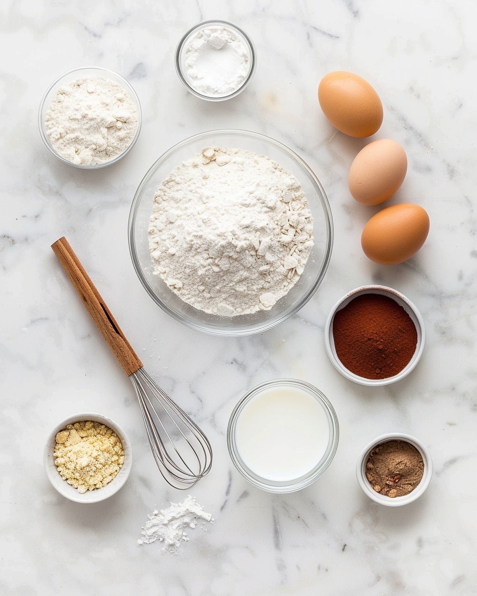 Single white plate with a close-up view of one perfect square waffle topped with a generous swirl of whipped cream sprinkled with cocoa powder, showcasing the waffle's golden, crispy texture and deep pockets catching the light, a drizzle of syrup visible along the edges, natural lighting highlighting the contrast between the soft whipped topping and crunchy waffle base, placed on a white marble surface, intimate styled serving photo taken with an iphone --ar 4:5 --v 7