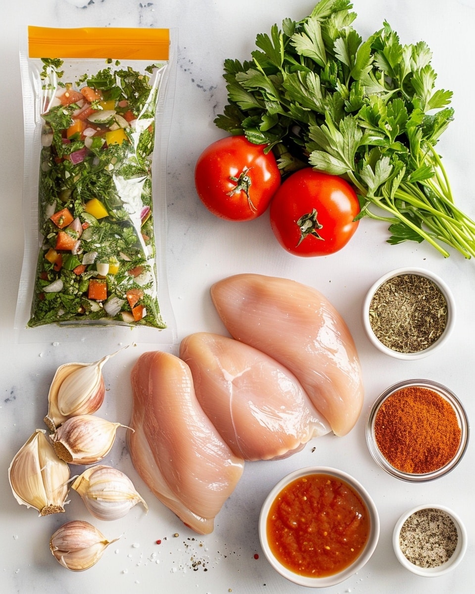 Single white bowl containing a vibrant portion of grilled chicken salad with tender sliced grilled chicken breast arranged neatly atop a bed of fresh green lettuce, black beans, corn kernels, diced red bell peppers, shredded purple cabbage, and sprinkled fresh cilantro, drizzled with creamy chipotle dressing visible pooling slightly on the leaves, close-up angled shot revealing the juicy interior texture of the chicken and colorful layers of fresh vegetables, placed on a white marble surface with natural lighting highlighting the freshness, styled as an intimate plated serving ready to eat, photo taken with an iphone --ar 4:5 --v 7