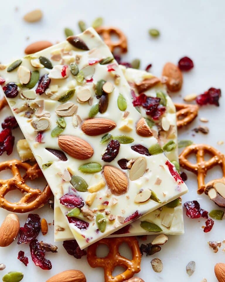 White Chocolate Holiday Bark Recipe