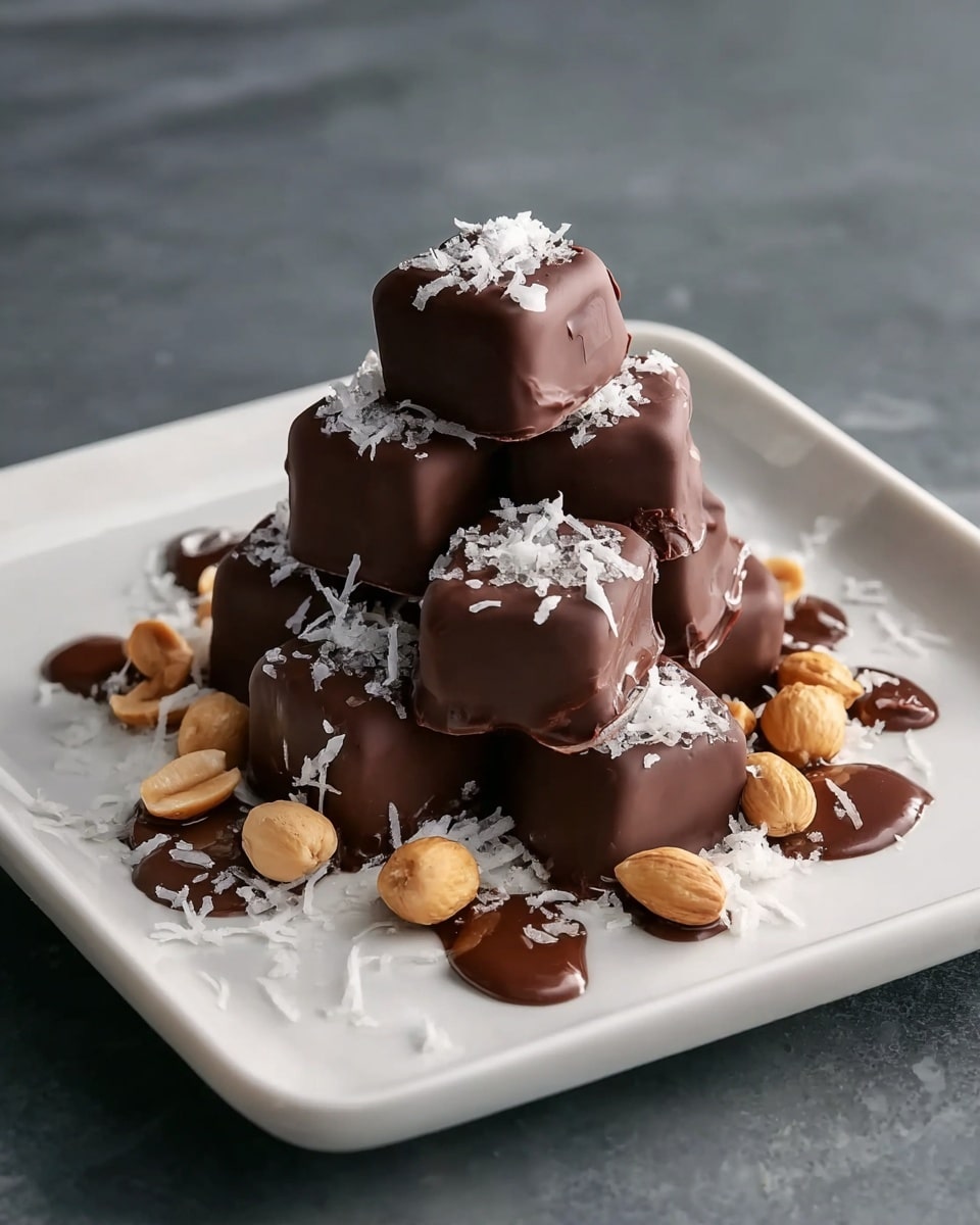 Keto Peanut Butter Chocolate Fat Bombs Recipe