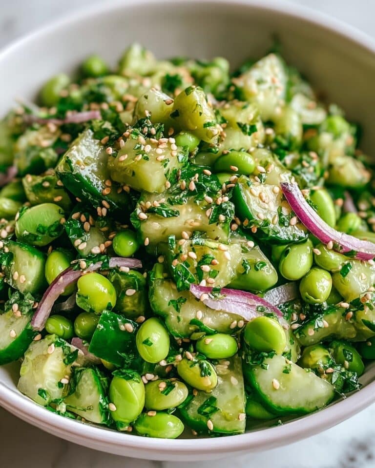 Cucumber Edamame Salad Recipe
