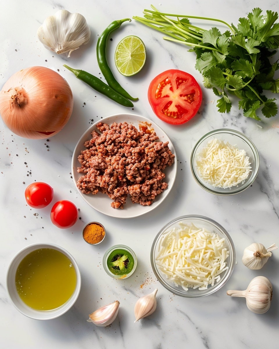 Single white bowl with a generous serving of creamy tortilla soup, showcasing rich, orange-hued broth filled with tender shredded chicken and black beans, topped with shredded cheese melting slightly, fresh diced avocado, diced tomatoes, and crisp tortilla strips, garnished with finely sliced scallions and a sprig of fresh cilantro, close-up angled shot revealing the soup’s hearty texture and toppings, placed on a white marble surface with natural light enhancing the vibrant colors, intimate plated serving photo taken with an iphone --ar 4:5 --v 7