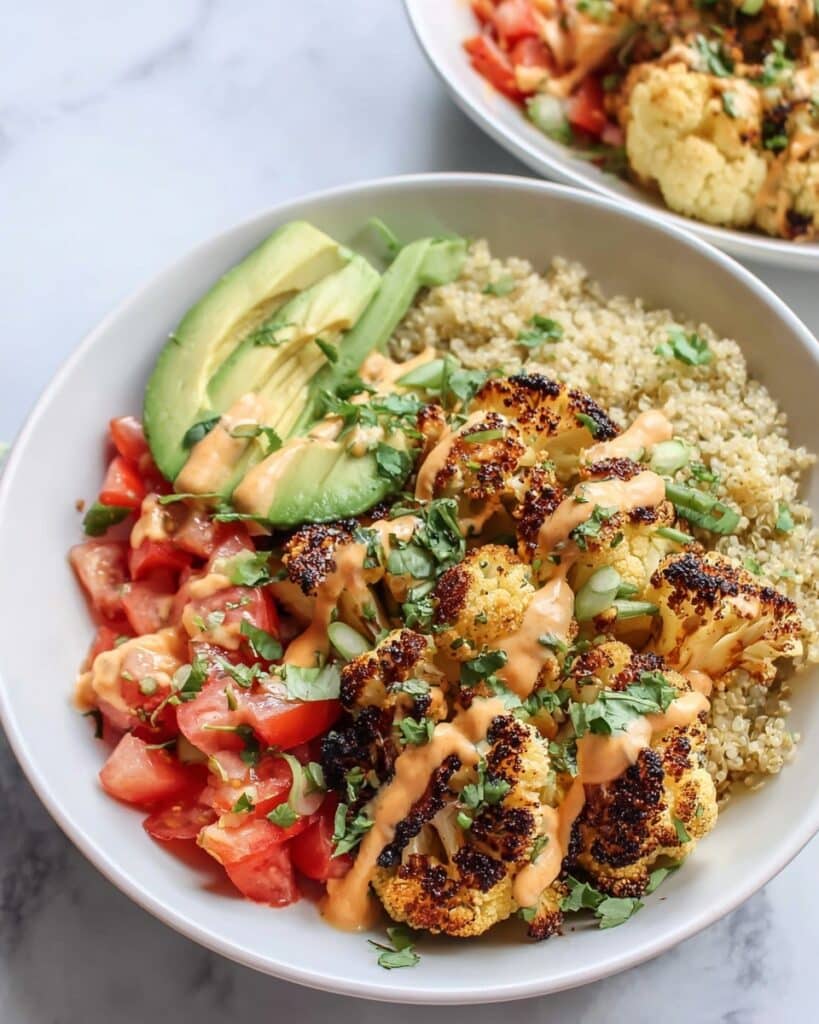 Chipotle Cauliflower Vegan Taco Bowl Recipe