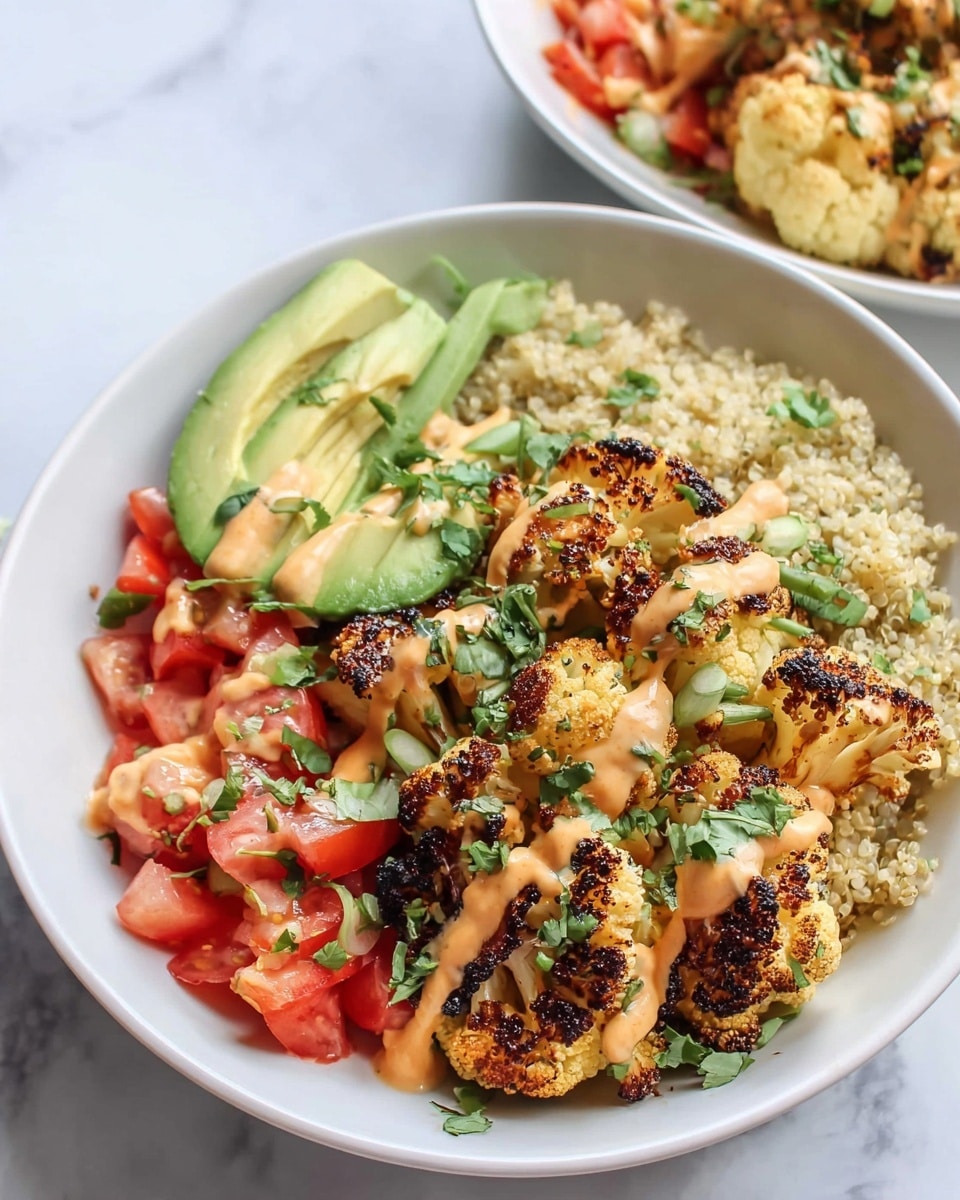 Chipotle Cauliflower Vegan Taco Bowl Recipe