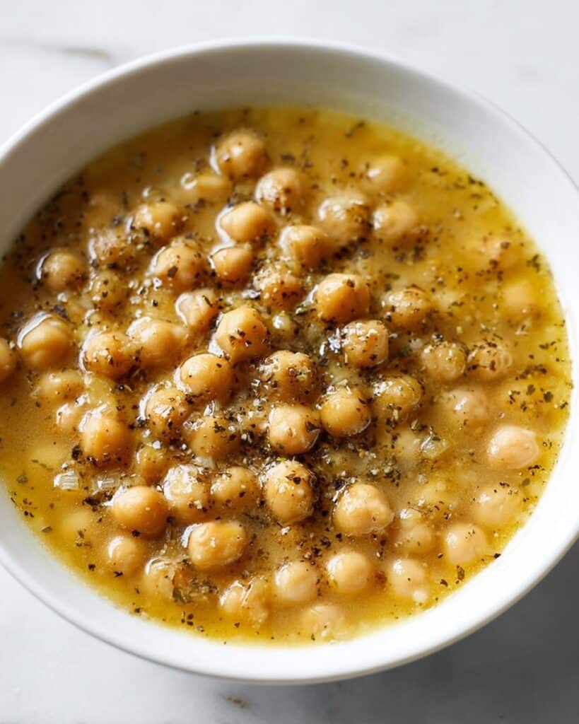 Greek Chickpea Soup With Lemon & Oregano (Revithosoupa) Recipe