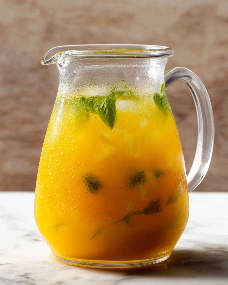 Refreshing Homemade Mango Lemonade Recipe