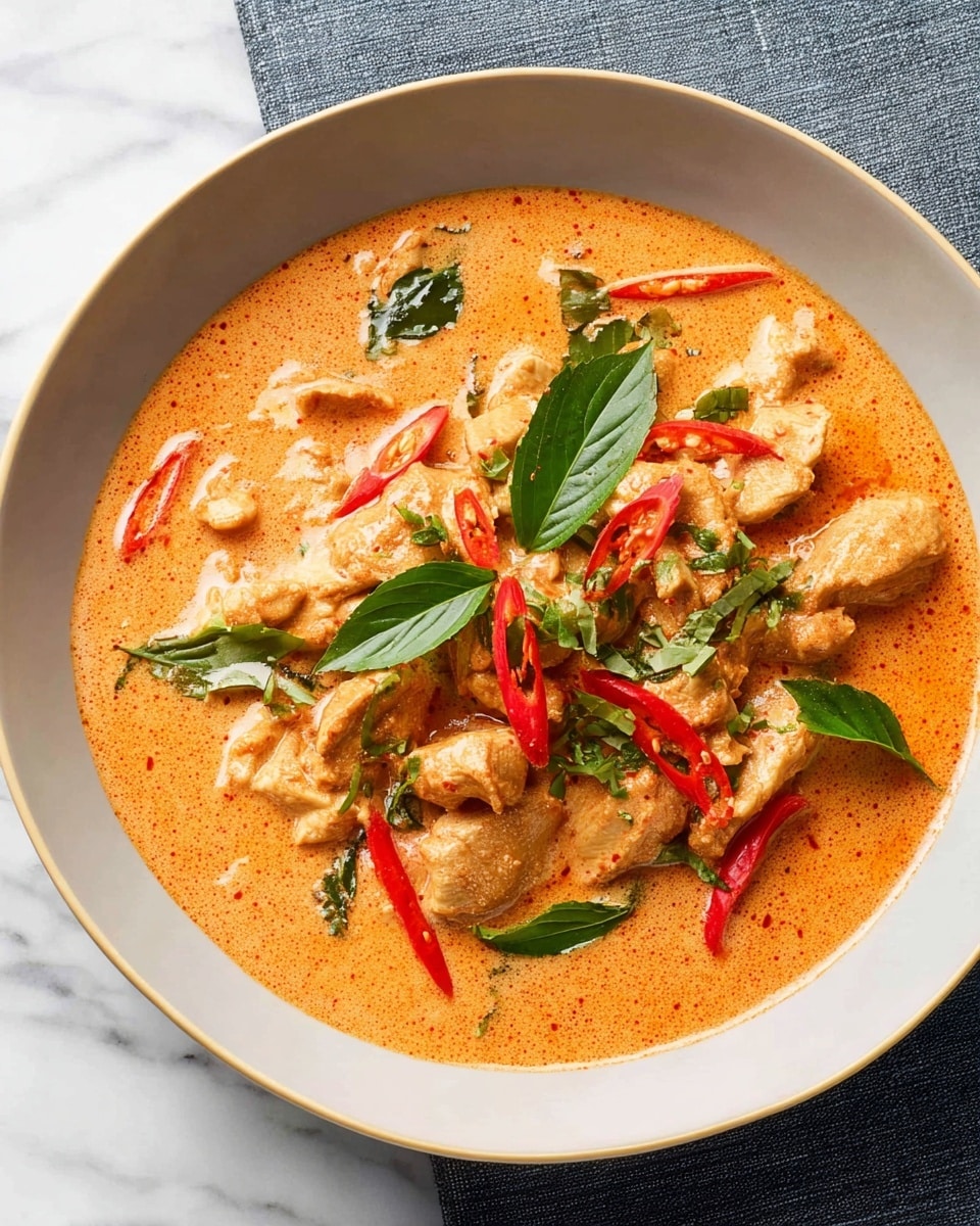 Easy Thai Chicken Panang Curry Recipe