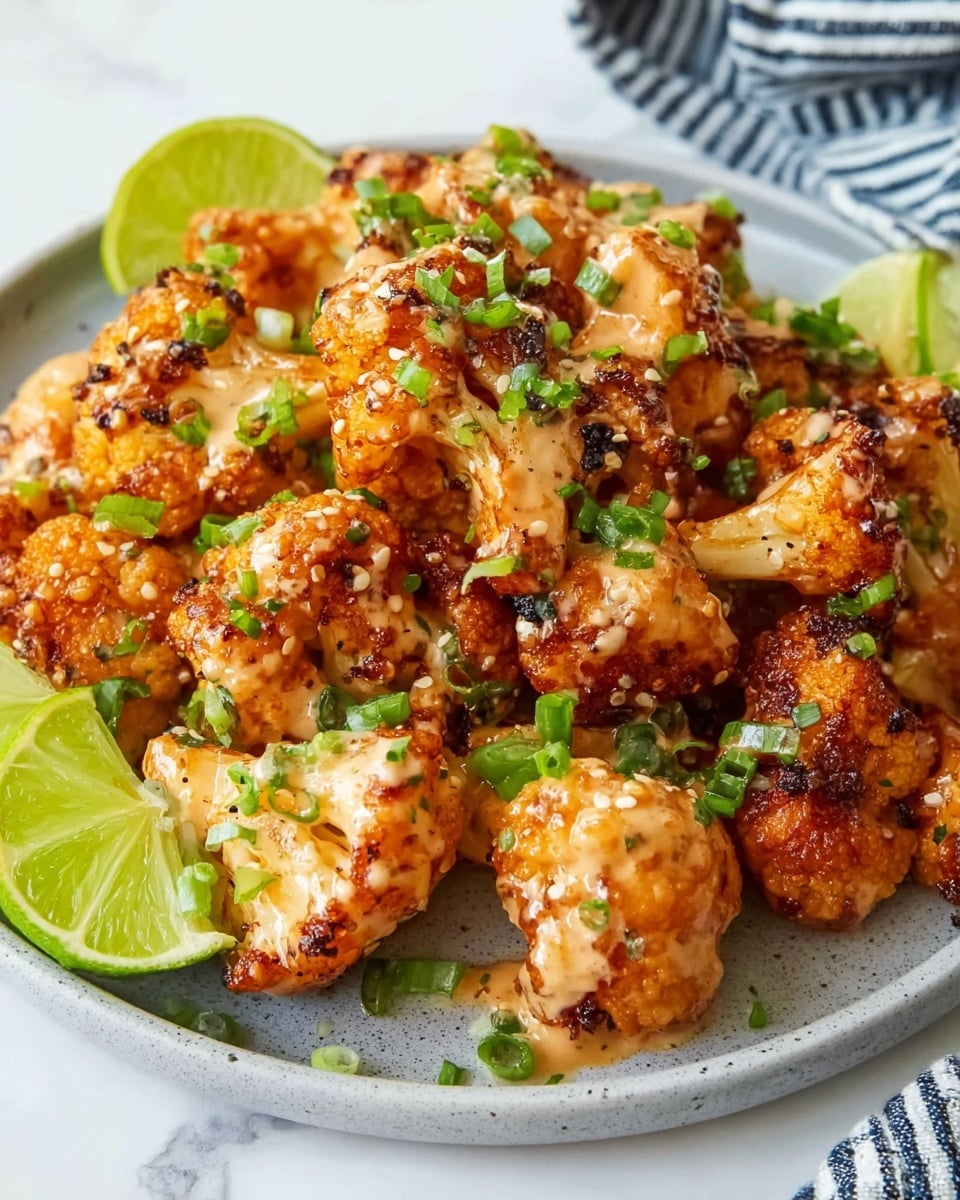 Large white serving dish filled with a generous portion of glazed chicken pieces coated in a savory sauce, garnished with chopped green onions and red chili flakes, surrounded by fresh lime wedges arranged evenly around the dish, vibrant and appetizing with the chicken evenly caramelized and saucy, photographed from a 3/4 angle on a white marble countertop with natural lighting, styled as a professional food magazine hero shot, photo taken with an iphone --ar 4:5 --v 7