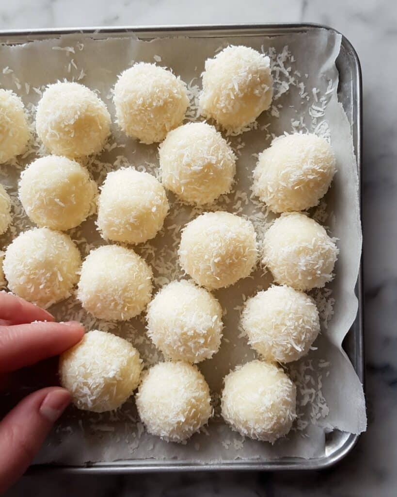 Old Fashioned Coconut Balls Recipe