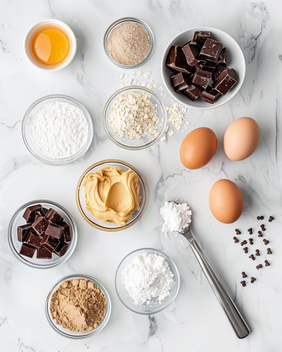 A single white plate featuring one chocolate-coated peanut butter truffle with a glossy finish and delicate drizzled chocolate lines on top, the truffle is sliced open to reveal a rich, creamy peanut butter interior with a slightly crumbly texture, close-up angle highlighting the smooth chocolate shell contrasted with the dense filling, set on a white marble surface with soft natural lighting, styled as an elegant individual serving from a food blog, photo taken with an iphone --ar 4:5 --v 7