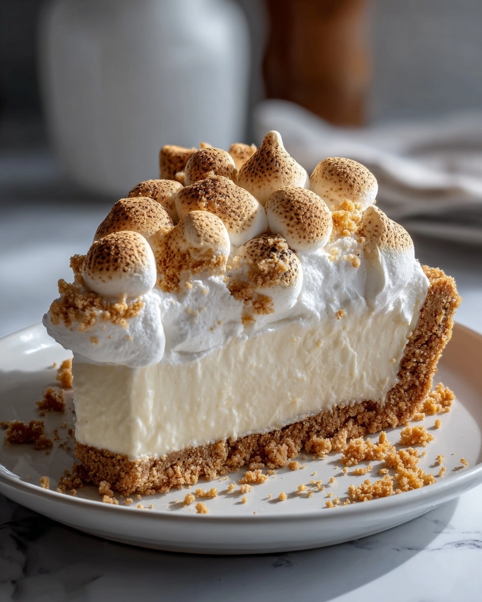 Complete uncut key lime pie displayed on a large white round plate, featuring a smooth, creamy pale yellow filling sitting atop a golden, crumbly graham cracker crust, beautifully topped with evenly spaced fluffy white whipped cream swirls generously sprinkled with graham cracker crumbs, captured in a professional 3/4 angle shot with natural lighting on a white marble countertop, styled like a hero food magazine photo taken with an iphone --ar 4:5 --v 7