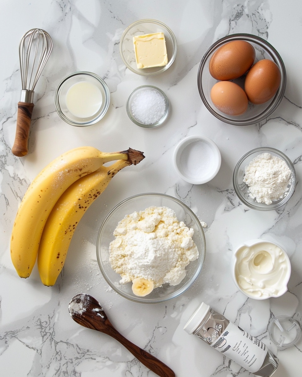 A single white plate holding one beautifully presented cupcake with a golden crumb base and a generous swirl of creamy frosting on top, garnished with a delicately placed banana chip and light crumb sprinkle, close-up angle highlighting the soft texture and moist interior of the cupcake, natural lighting emphasizing the subtle color contrasts, white marble background enhancing the elegance, styled as a ready-to-enjoy individual serving from a food blog, photo taken with an iphone --ar 4:5 --v 7