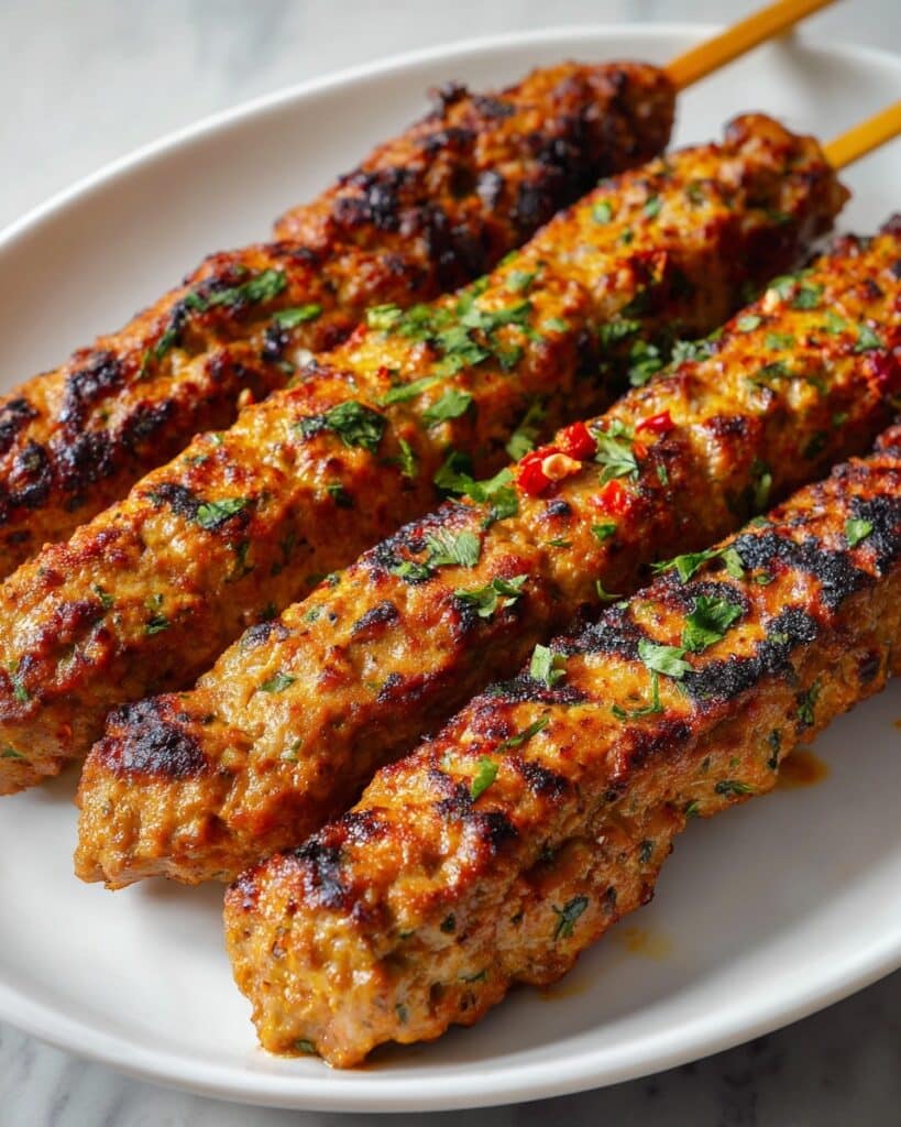 Homemade Chicken Adana Kebabs (Turkish Recipe) Recipe