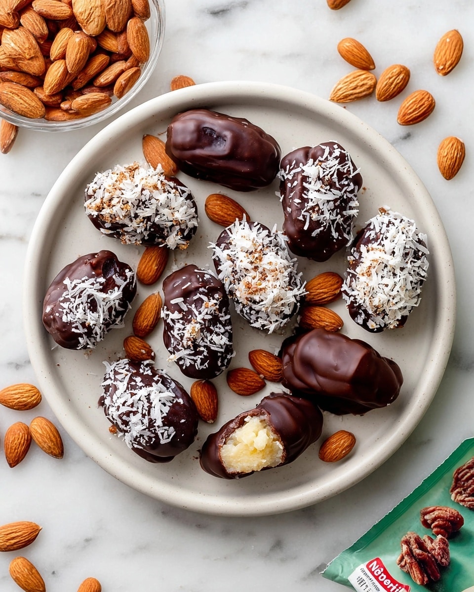 Almond Joy Stuffed Dates Recipe
