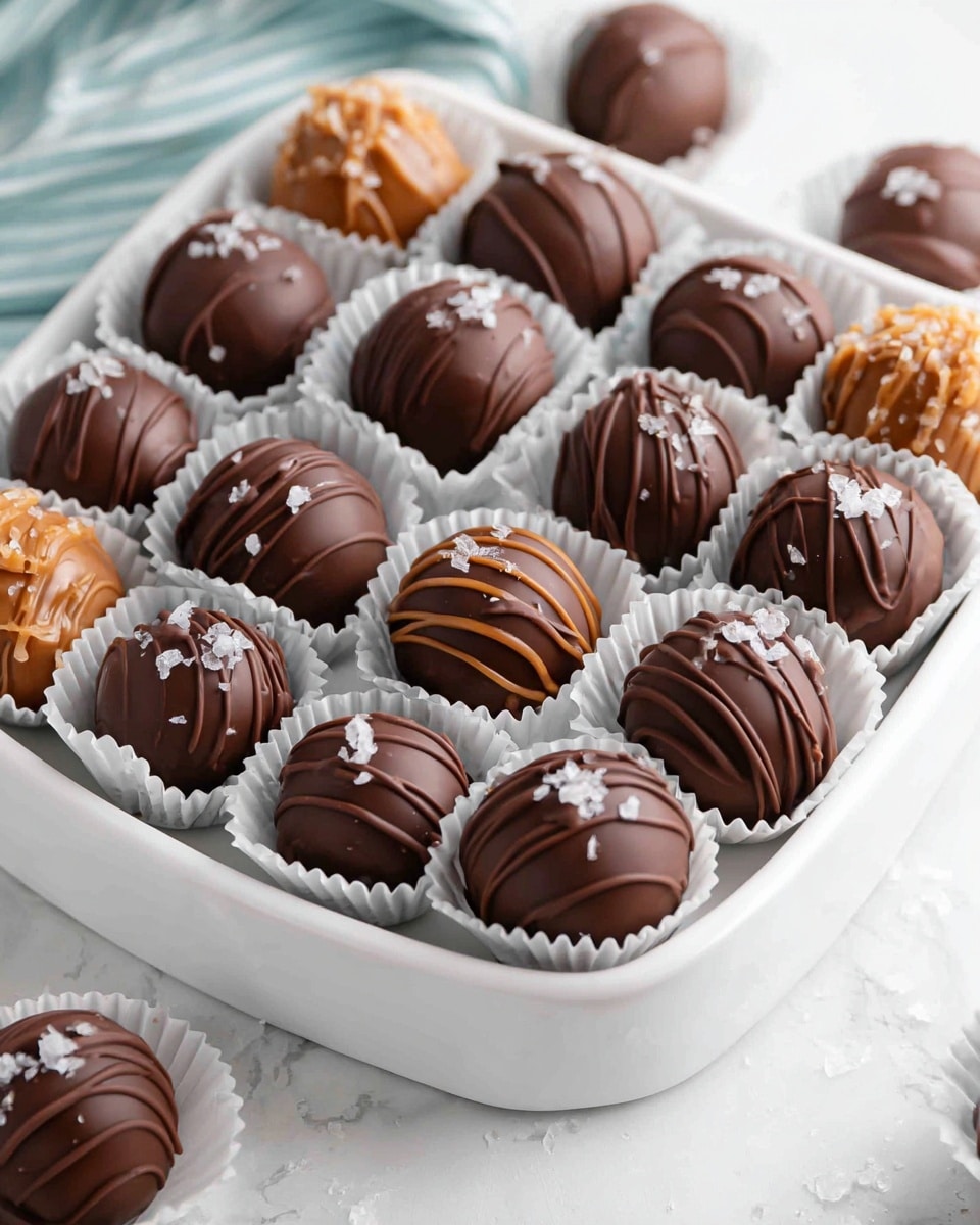 Chocolate Caramel Truffles Recipe