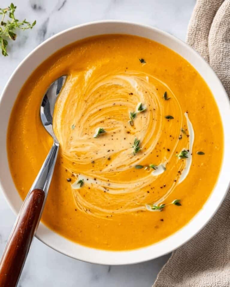 Creamy Carrot and Potato Soup with Curry and Ginger Recipe