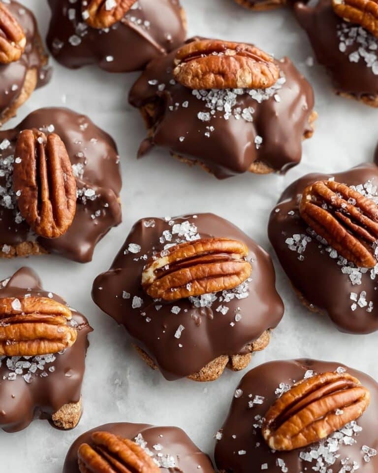 Chocolate Pecan Turtle Clusters Recipe